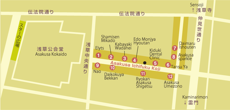 ICHIFUKU KOJI MAP